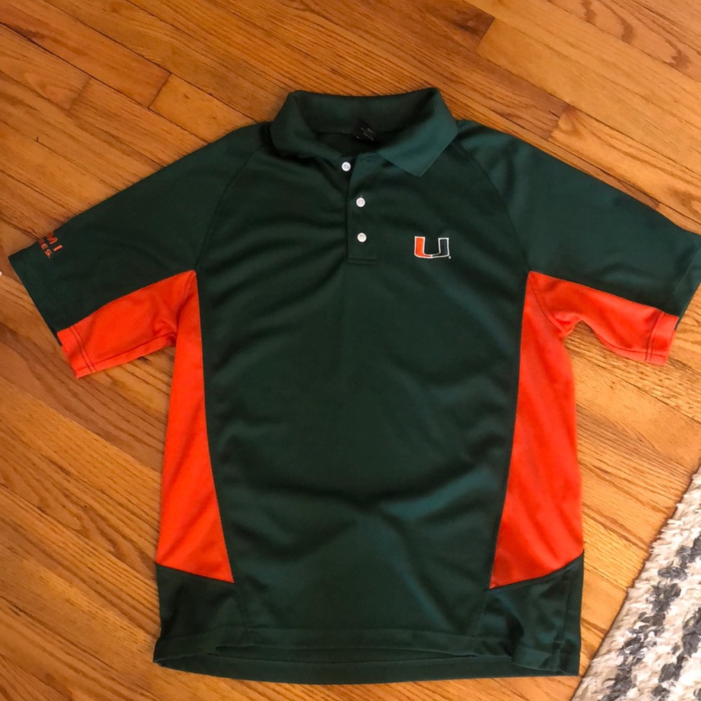 Men’s Miami Hurricanes Polo.